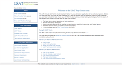 Desktop Screenshot of lsatprepcourse.com